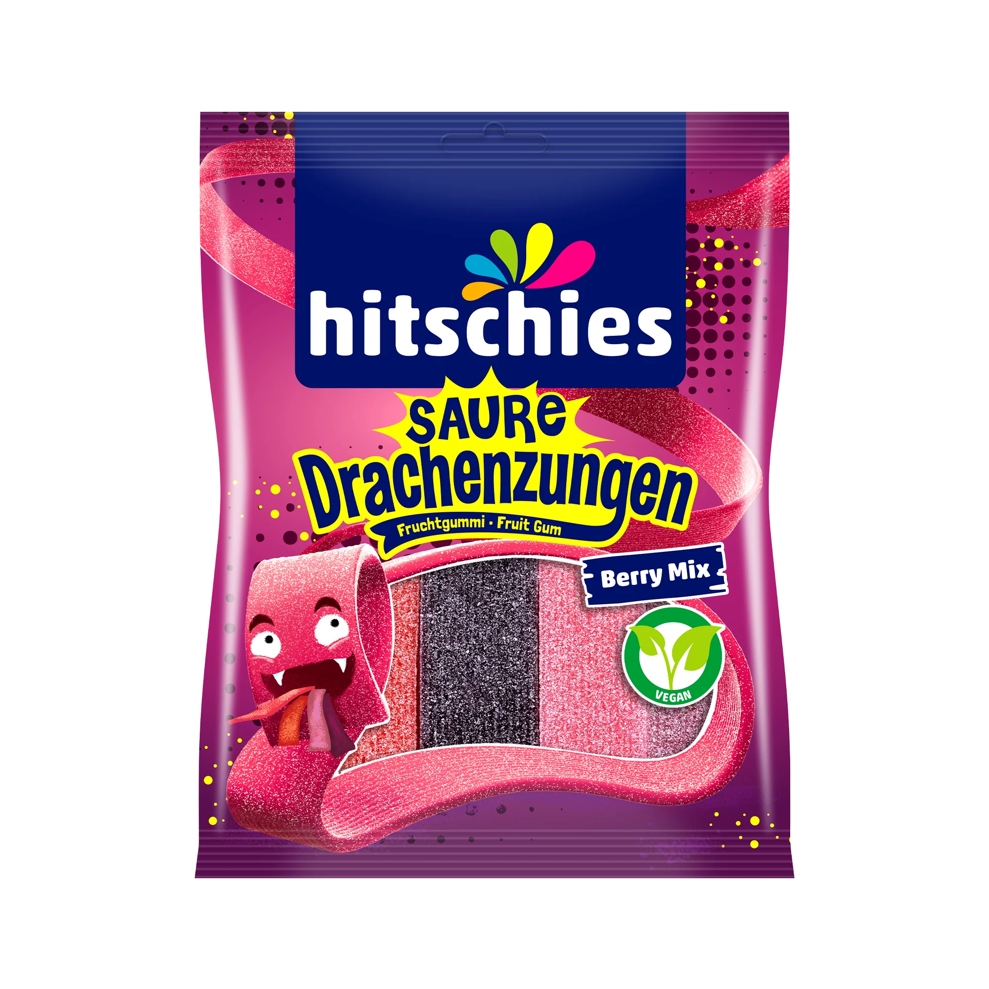 VEGAN Hitschies Beeren Mix 125g (3376)