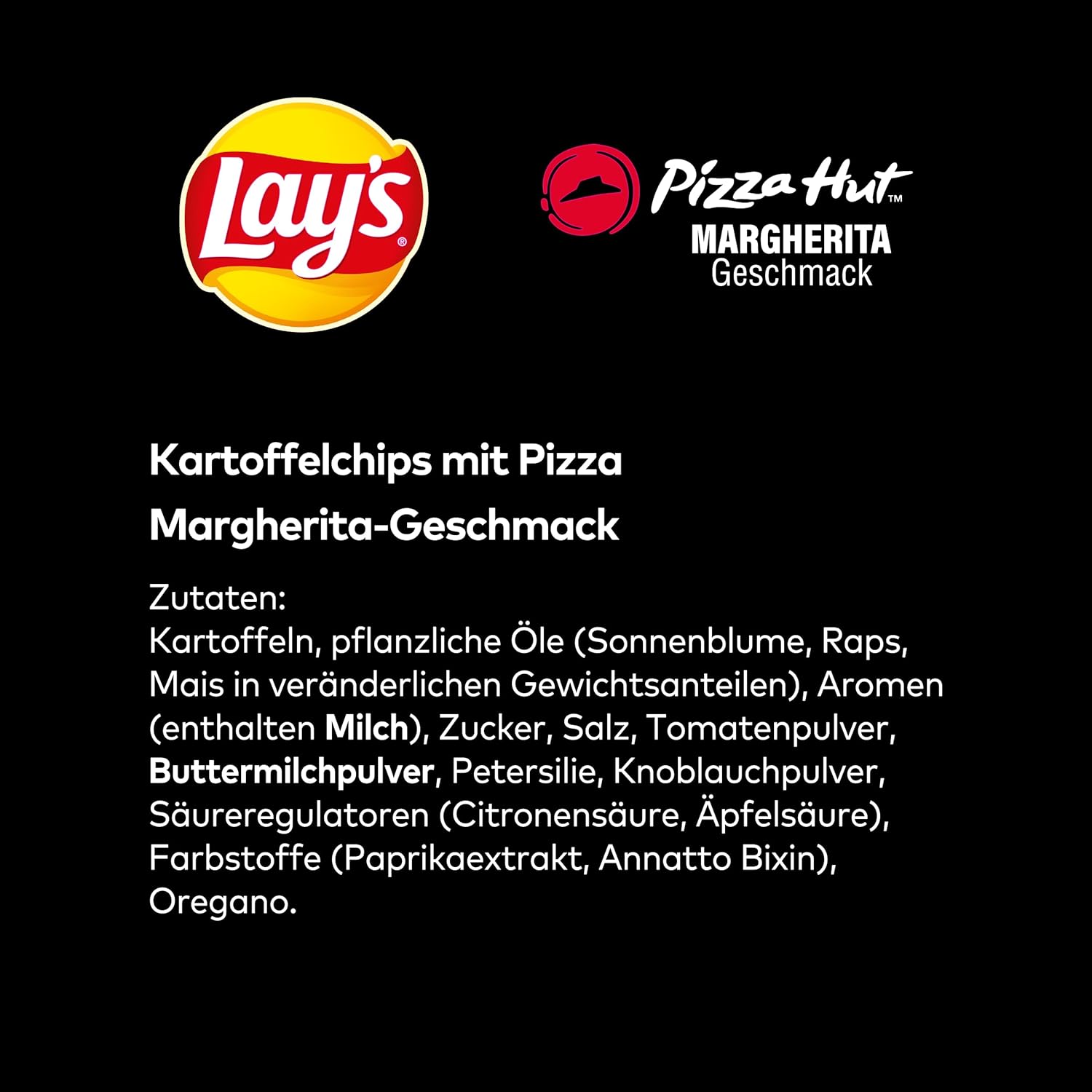 Ürün numarası: 7221 -- Lays Pizza Hut Margherita Cips 150g