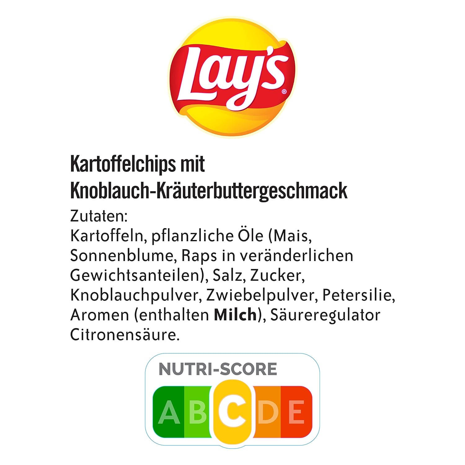 Ürün numarası: 7217 -- Lays bitki tereyağı cipsi 150g