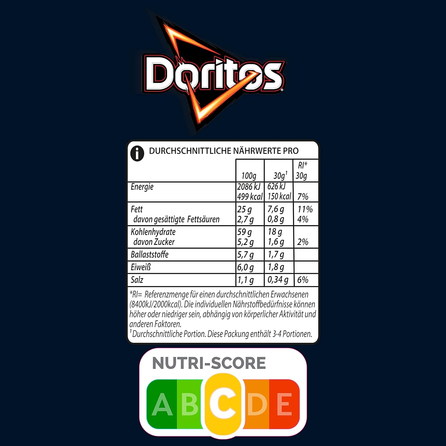 Doritos Sweet Chili Pepper (7117)