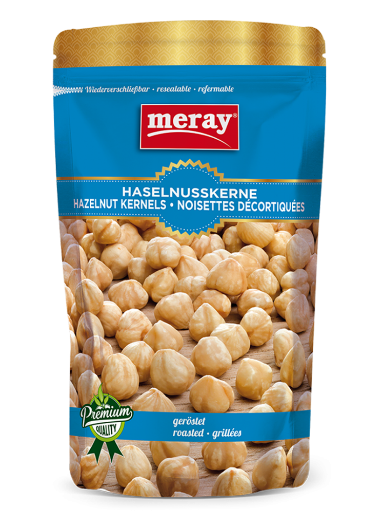 Meray kavrulmuş fındık taneleri