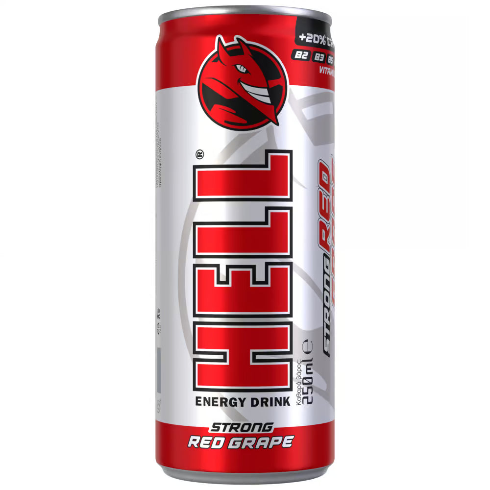 HELL Energy Drink Red Grape mit Pfand 24x250 (1531)