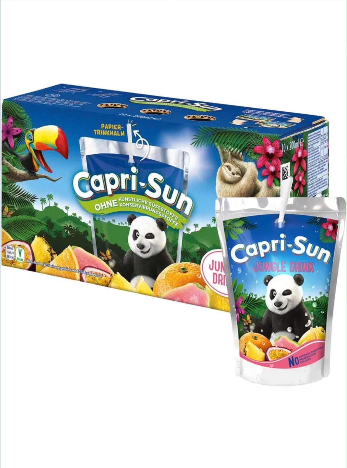 Capri-Sun Jungle Drink Fruchtsaftgetränk (10x200ml) (2196)