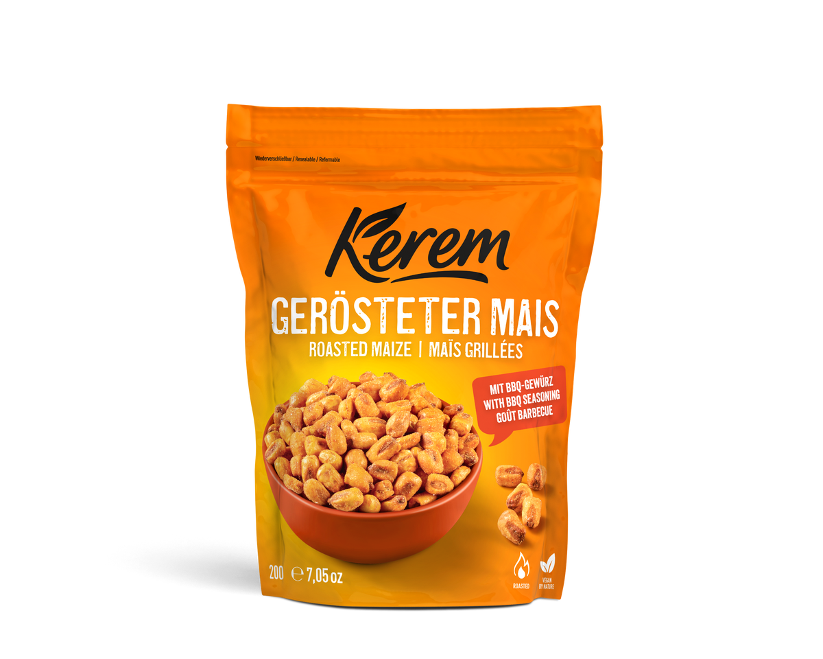 Kerem BBQ Soslu Misir- Kerem BBQ Mais geröstet &gesalzen 10X150g (2943A)