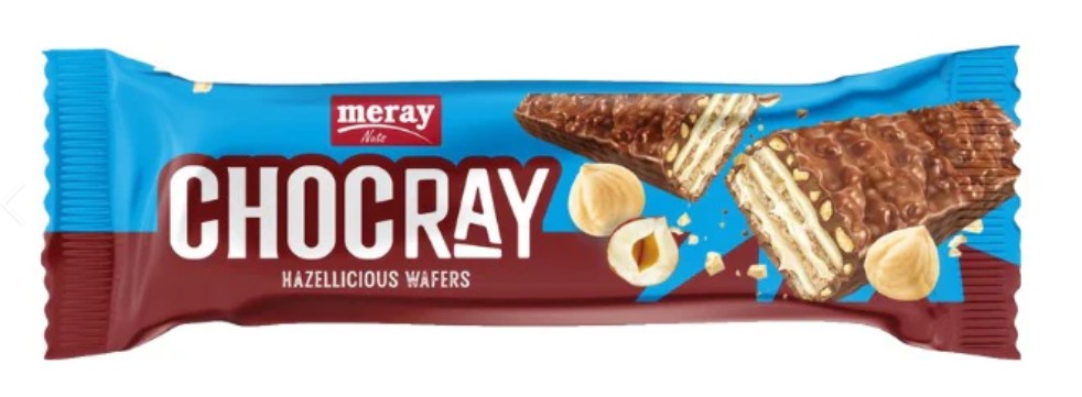 Meray Chocray Hazellicious Wafers 35gr x24stk (4055)