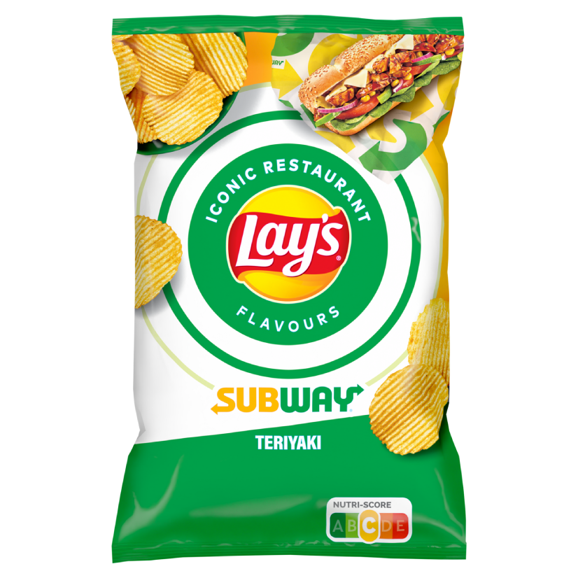 Ürün numarası: 7229 -- Lays Subway Teriyaki Cips 150g