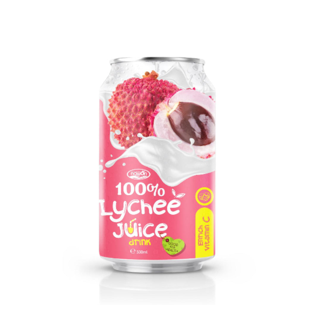 NAWON Lychee 100% Juice 330ml (1480)