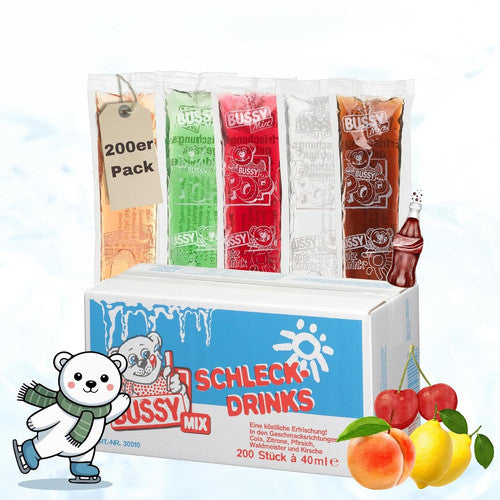 Bussy Wassereis Cubuk (200x40ml) (2613)