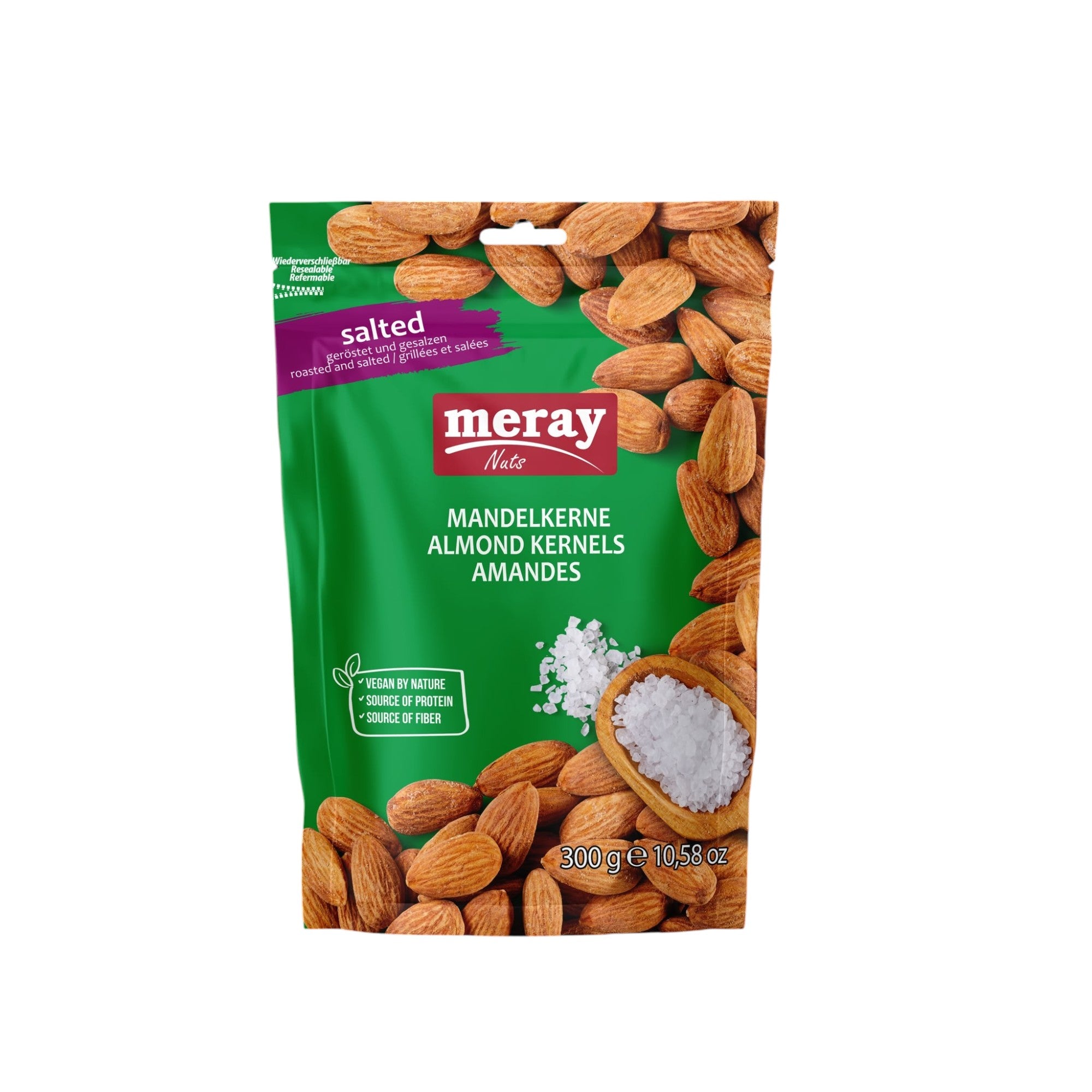 Meray Mandelkerne geröstet & gesalzen 300g (1409)