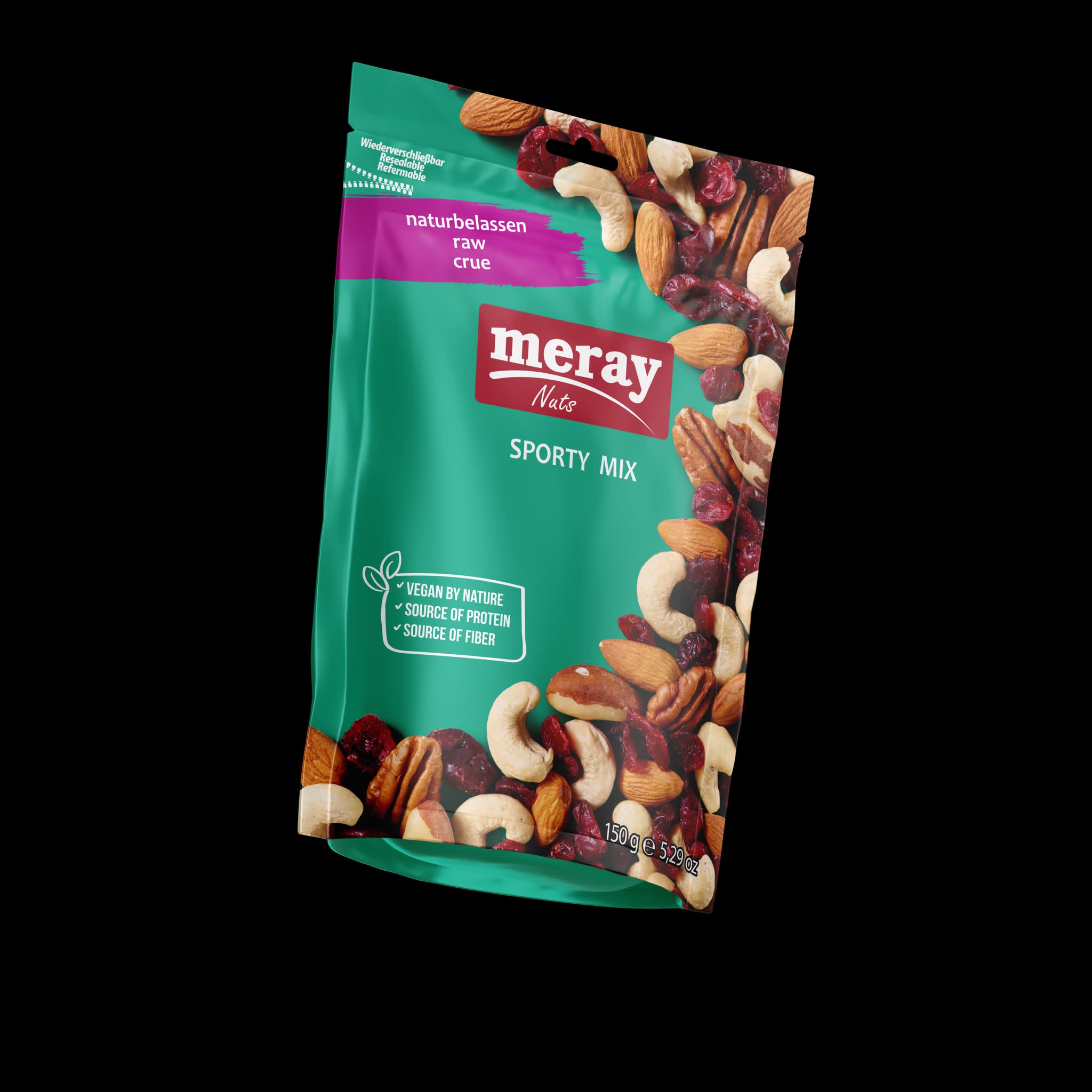 Meray Sport Karisik Cerez- Sporty Mix 12x150g (1473)