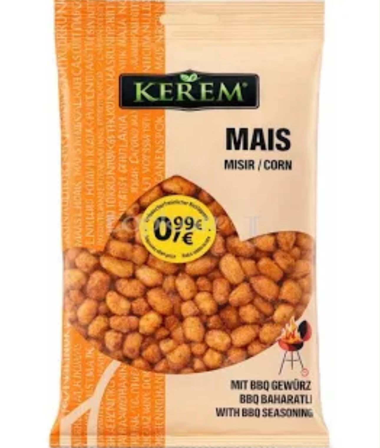 Kerem BBQ Soslu Misir - BBQ Mais grst.&gslz. 14x150g (2959A)