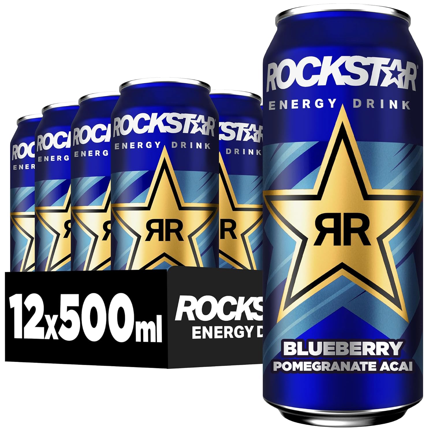 Rockstar Energy Drink Blueberry Pom Acai Dose (1720A)