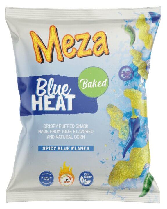 Meza Blue Heat Puff Mais Chips 40g (6829)