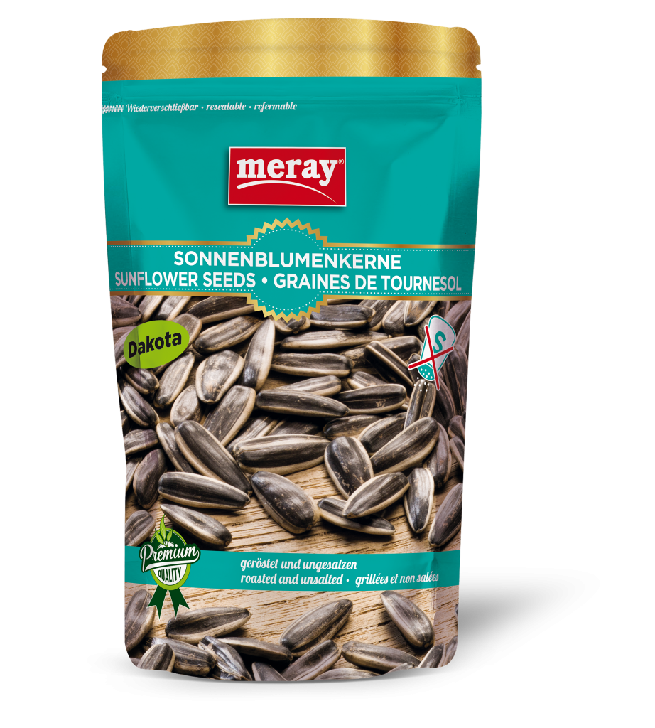 Meray ayçiçeği çekirdeği Dakota kavrulmuş ve tuzsuz