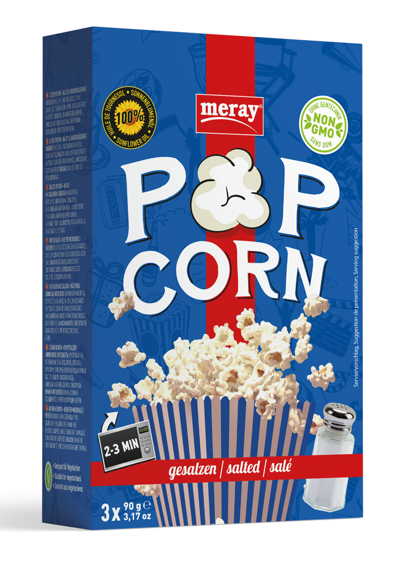 Ürün Numarası: 1901 -- Meray tuzlu patlamış mısır 3x 90gr
