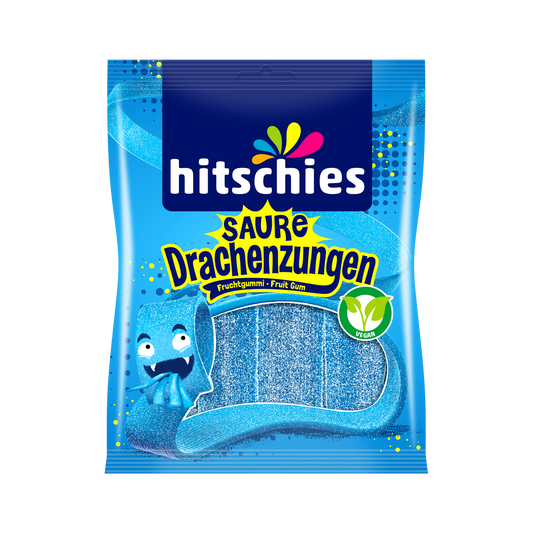 Hitschies Saure Drachenzungen blau (3372)