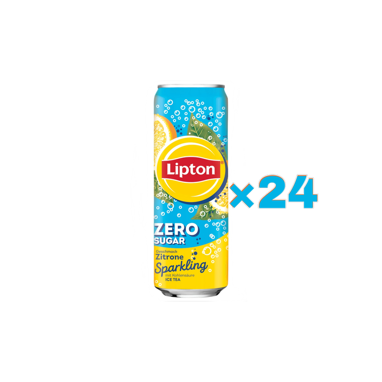 Lipton Ice Tea Zero Zitrone mit Kohlensäure 330ml (1663A)