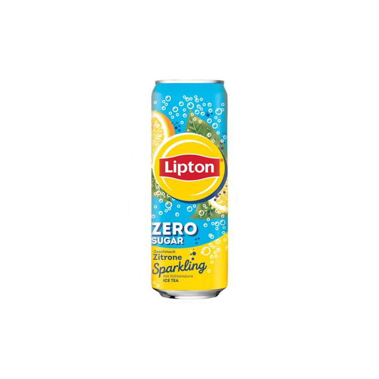 Lipton Ice Tea Zero Zitrone mit Kohlensäure 330ml (1663A)