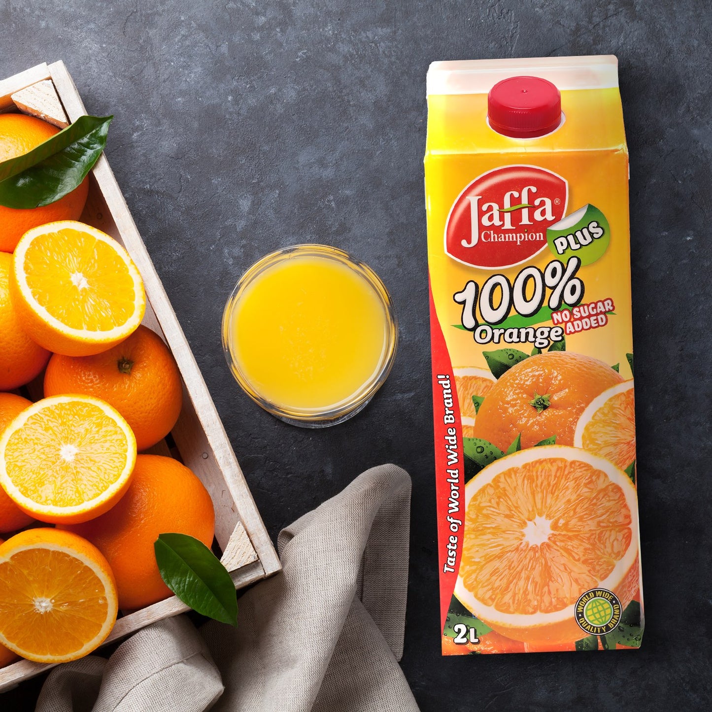 Jaffa Plus Orange 100% Saft 1L (2157)