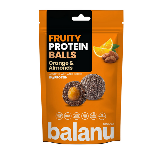 Balanu Fruity Protein Balls Orange & Almonds 110g (2250)