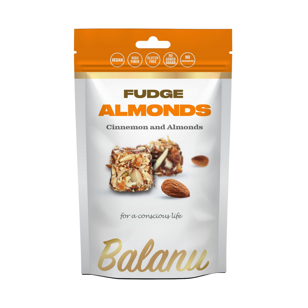 Balanu Fudge Almonds and Cinnemon 110g (2270)