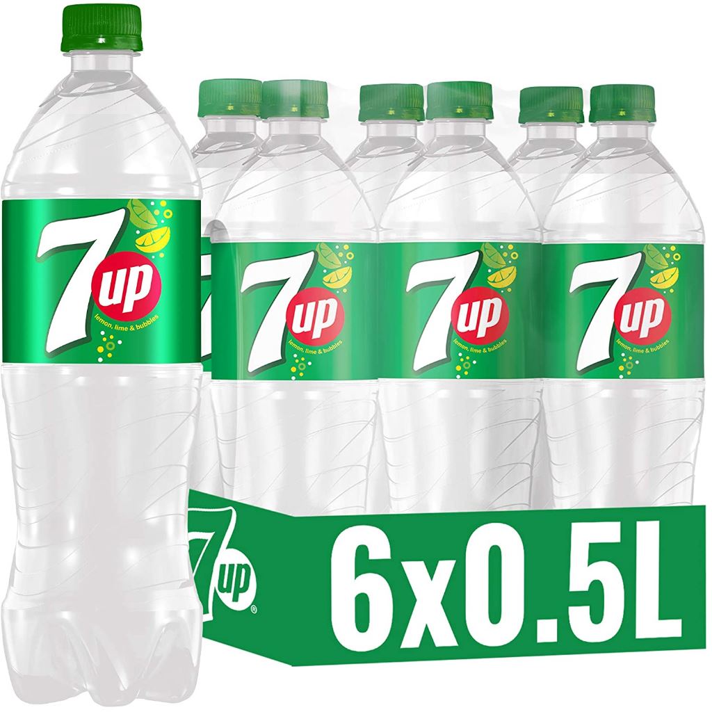 7UP Free Limonade, Zitronen und Limettengeschmack 0,5l (2021)