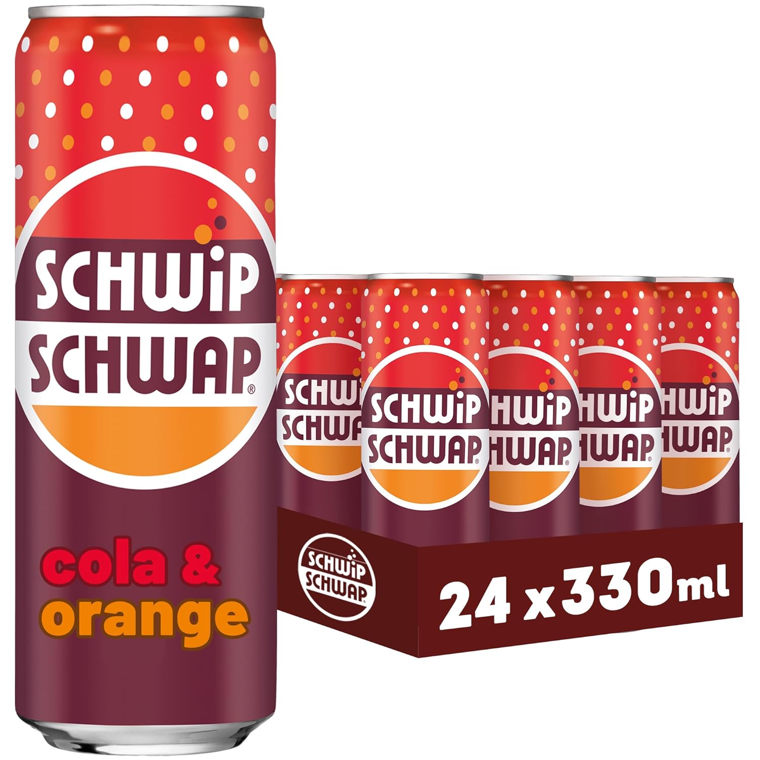 Schwip Schwap Cola & Orange DOSE mit Pfand 330ml (1609)