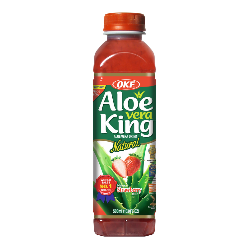 OKF Aloe Vera Erdbeere Strawberry Cilek 20x500ml mit Pfand (1351)