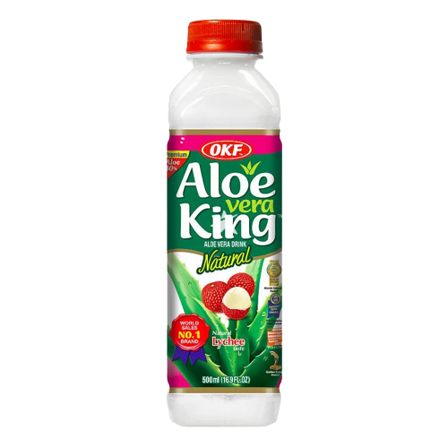 OKF Aloe Vera Lychee Geschmack 20x500ml mit Pfand