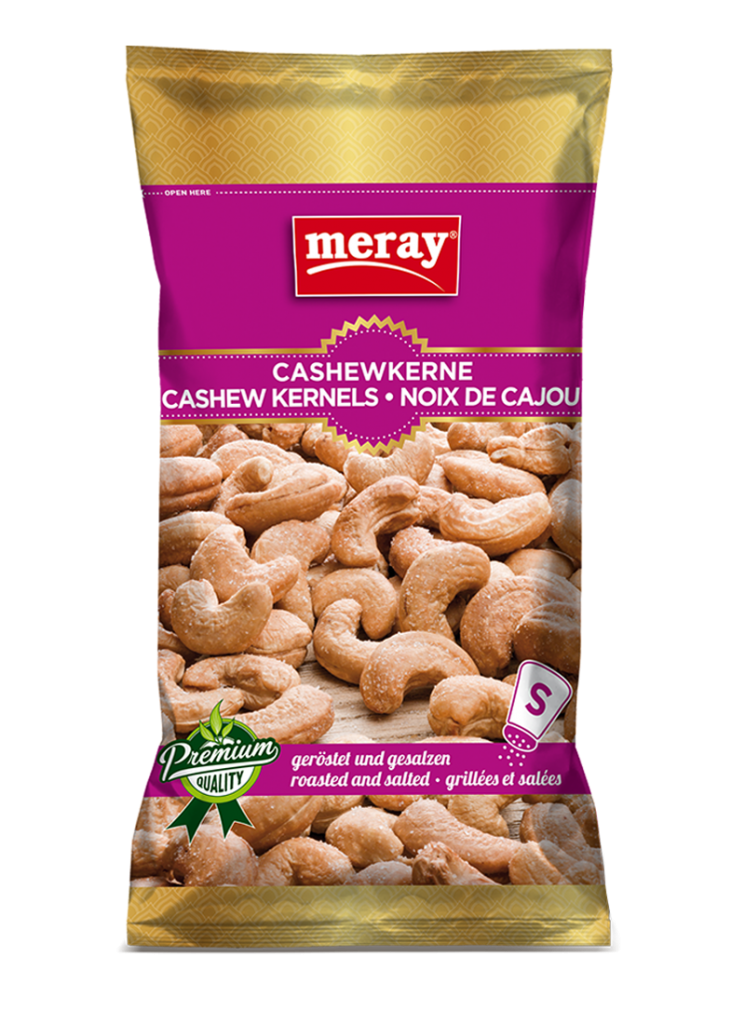 Meray Cashews roasted &amp; salted (1413)