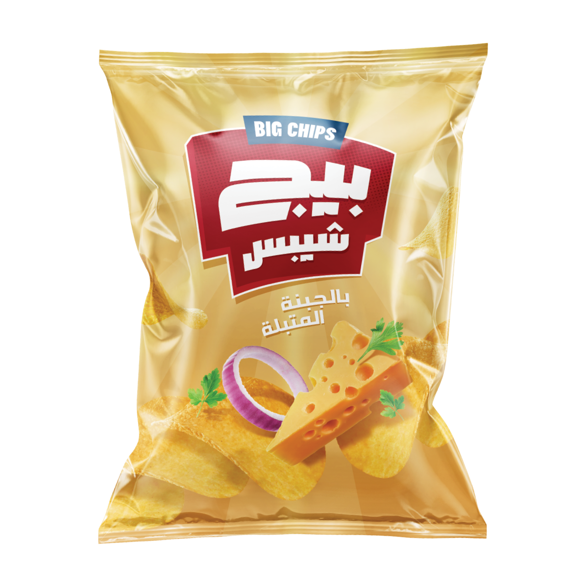 BIG Chips Seasoned Cheese 90g (6873)