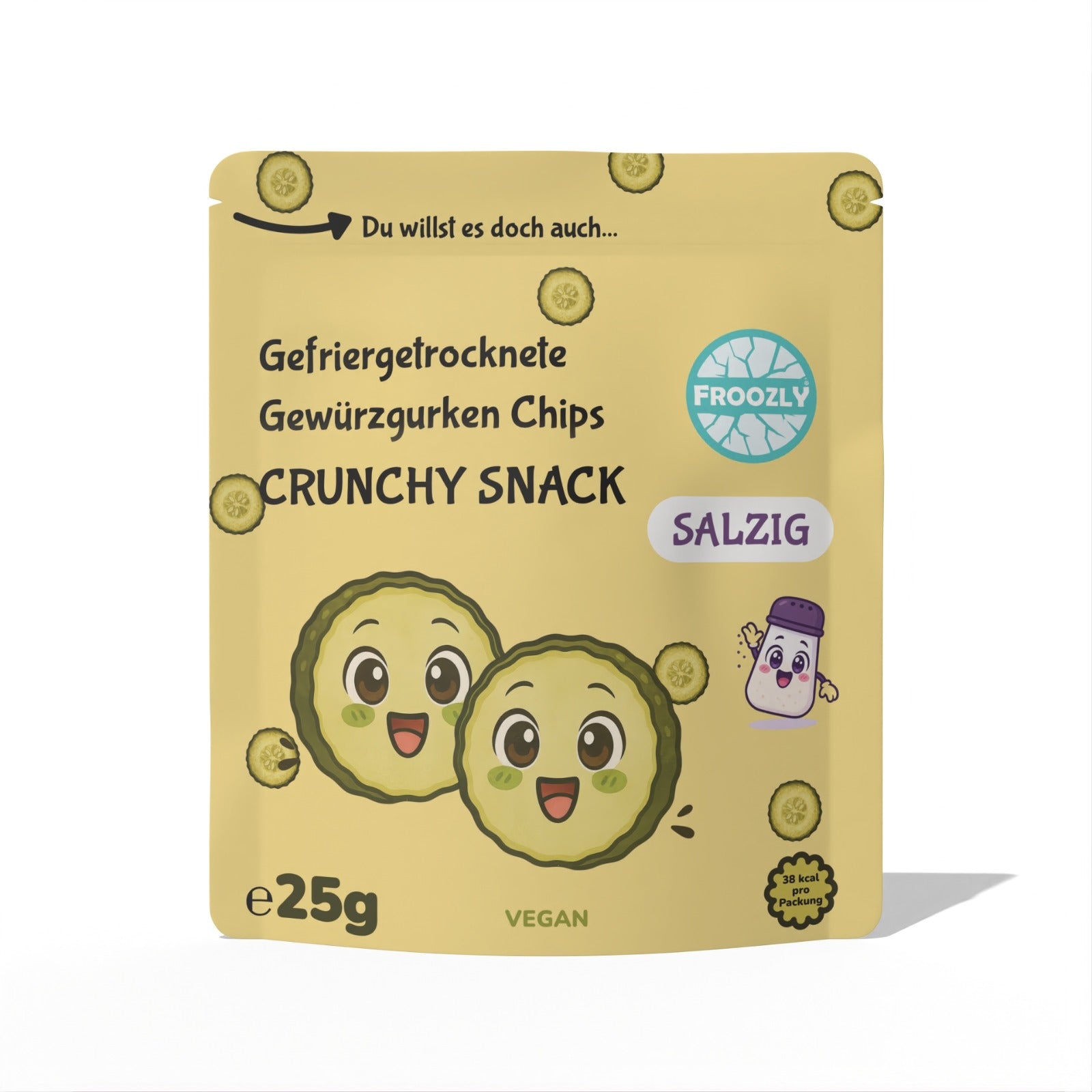 Froozly Gefriergetrocknete Silberzwiebeln (25g) (7540)