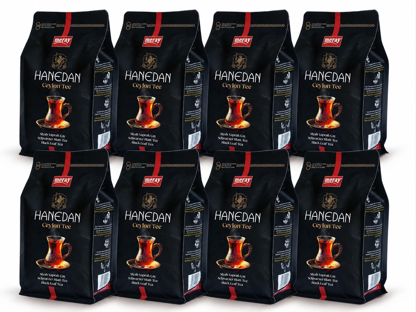 Meray Hanedan schwarz Tee (8x400g) (3070)
