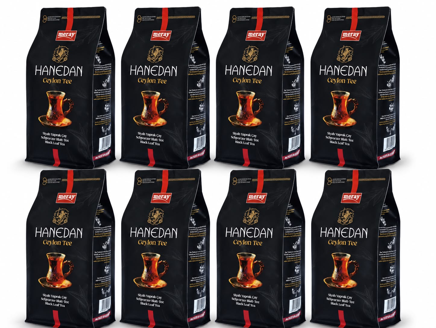 Meray Hanedan schwarz Tee (8x800g) (3075)