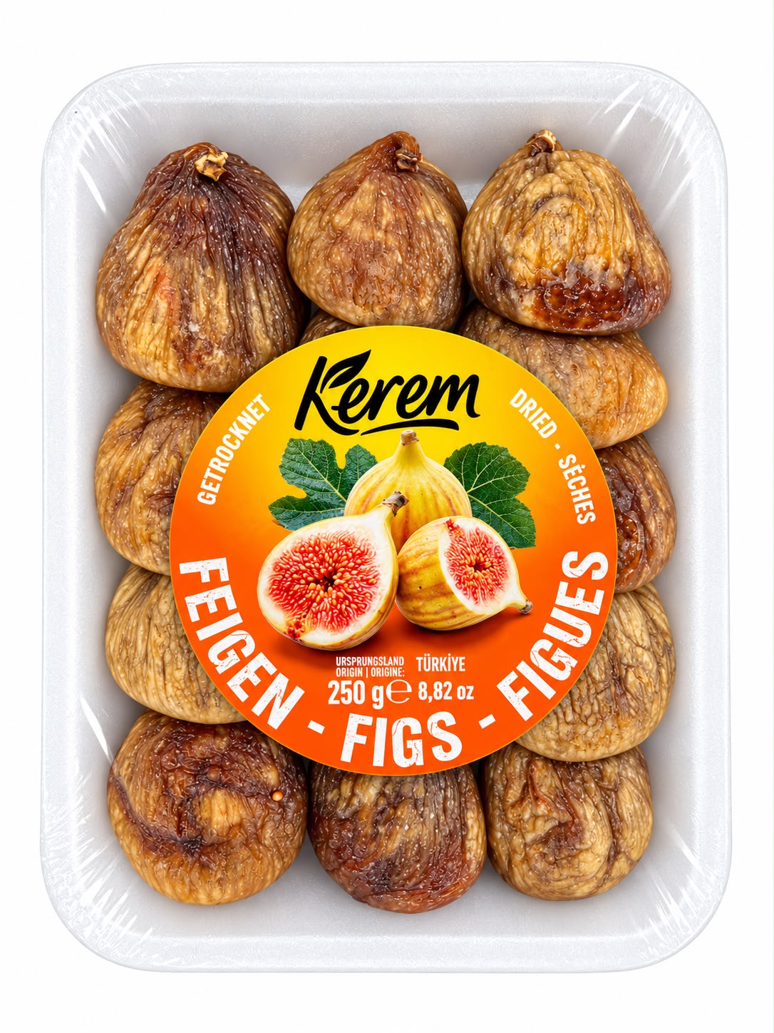 KEREM Incir Kurusu -KEREM Feigen Getroknete 24x250g (2228)