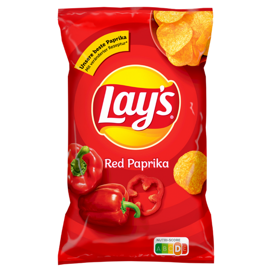 Lays Classic Red Paprika Chips 150g (7205A)