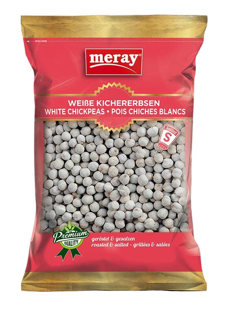 Meray Beyaz Leblebi Kavrulmus- Meray Kicherbsen weiss 12x250g