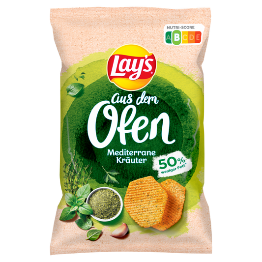 Lays aus dem Ofen Mediterrane Kräuter Chips 100g (7253A)