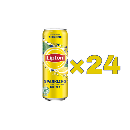 Lipton Ice Tea Zitrone - Original mit Kohlensäure 330ml (1659A)