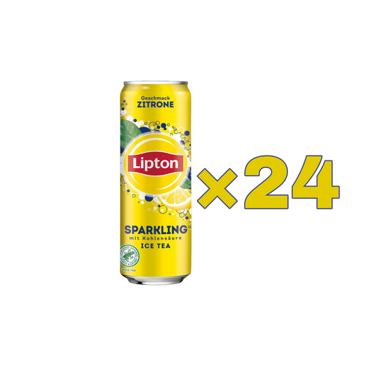 Lipton Ice Tea Zitrone - Original mit Kohlensäure 330ml (1659A)