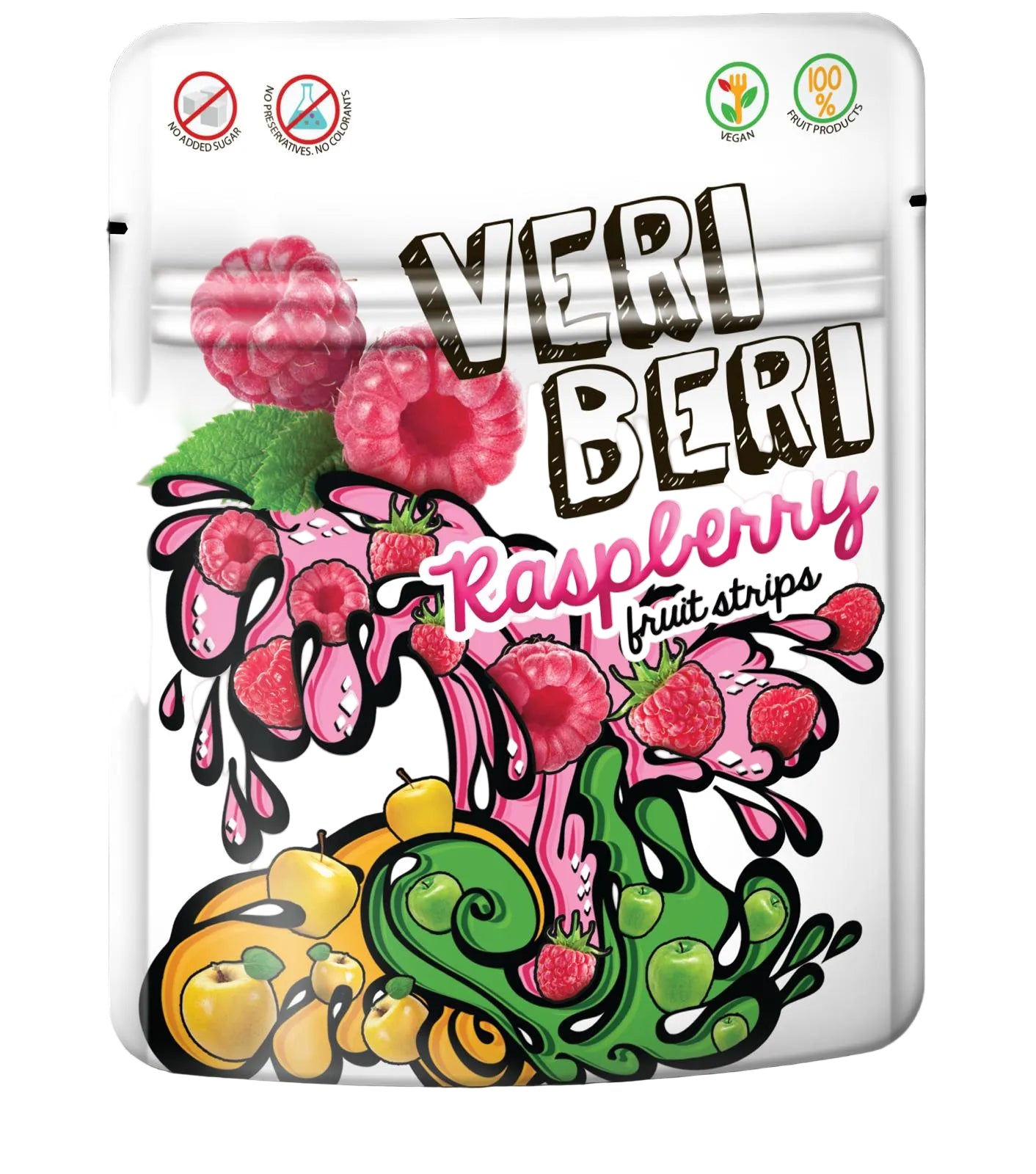 Veri Beri Himbeere/Raspberry Fruchtstreifen (14x50g) (2934)