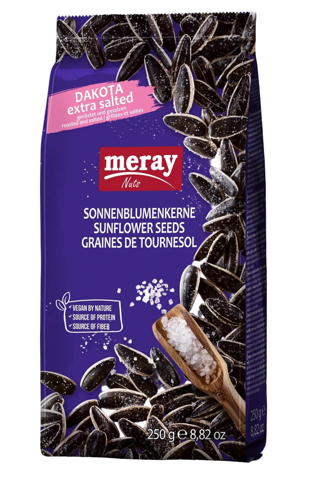 Meray Sonnenblumenkerne Dakota geröstet & extra gesalzen (1159)
