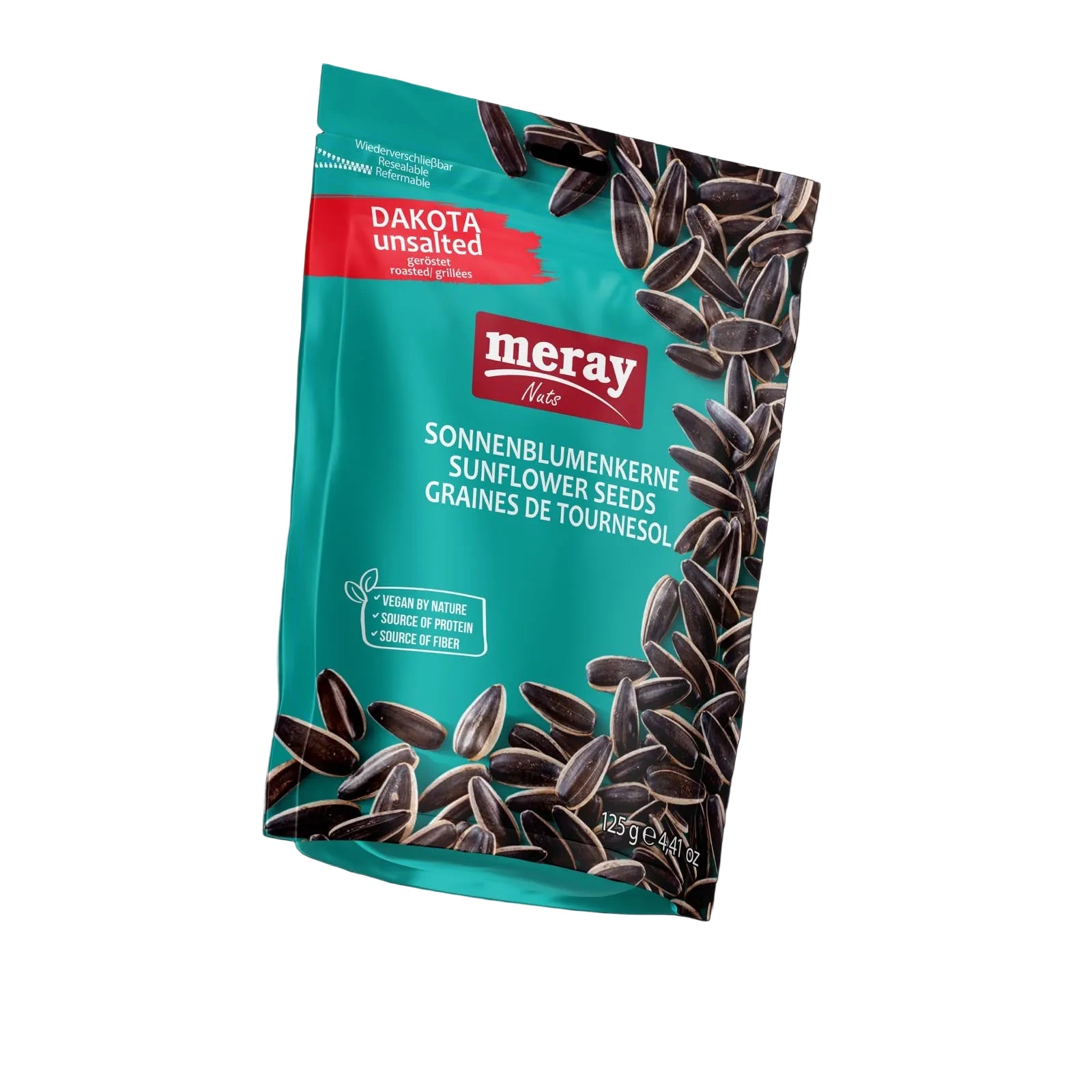 Meray Sonnenblumenkerne Dakota geröstet & ungesalzen 125g (1305)