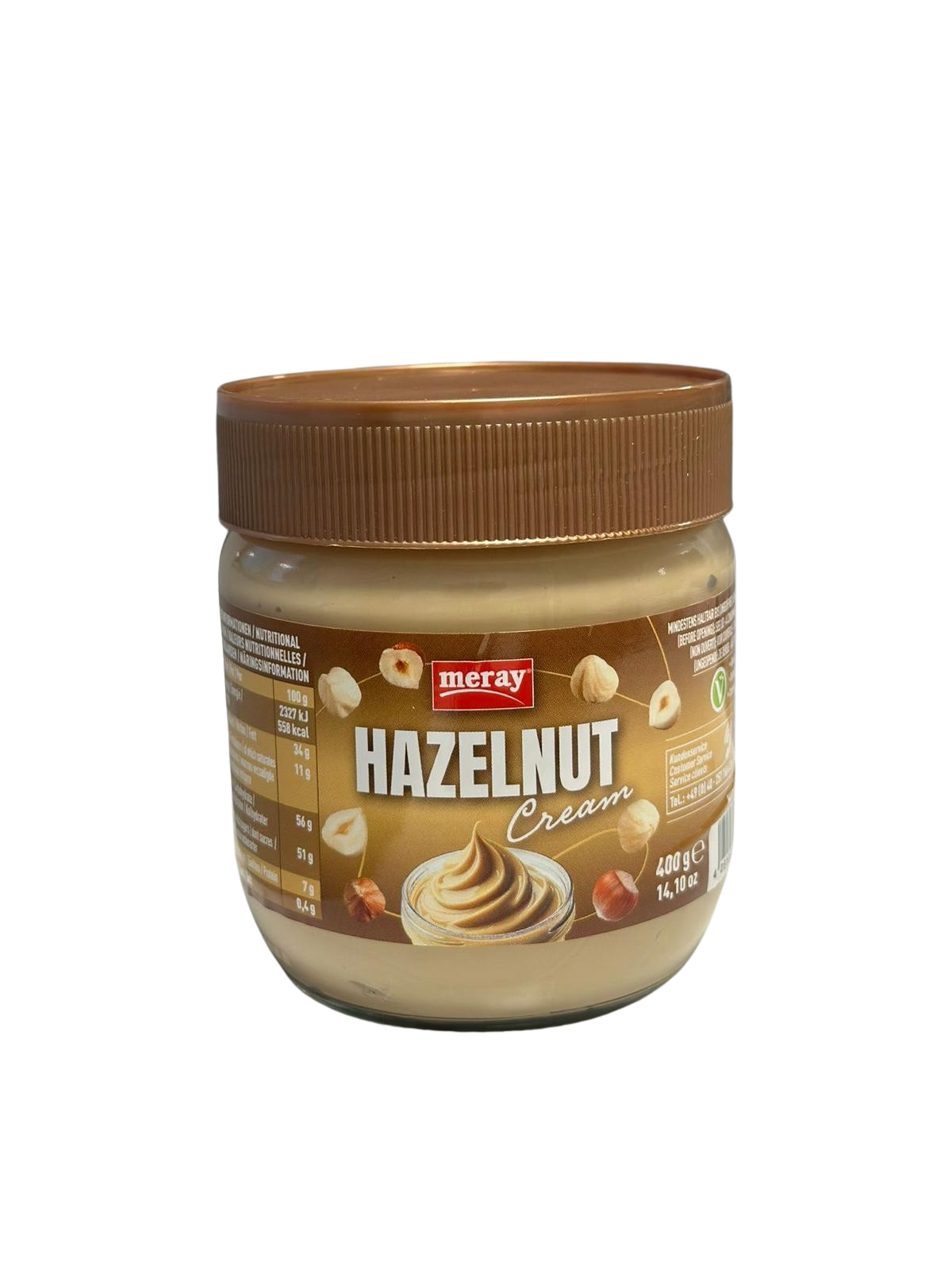 Meray Hazelnut Cream 400g