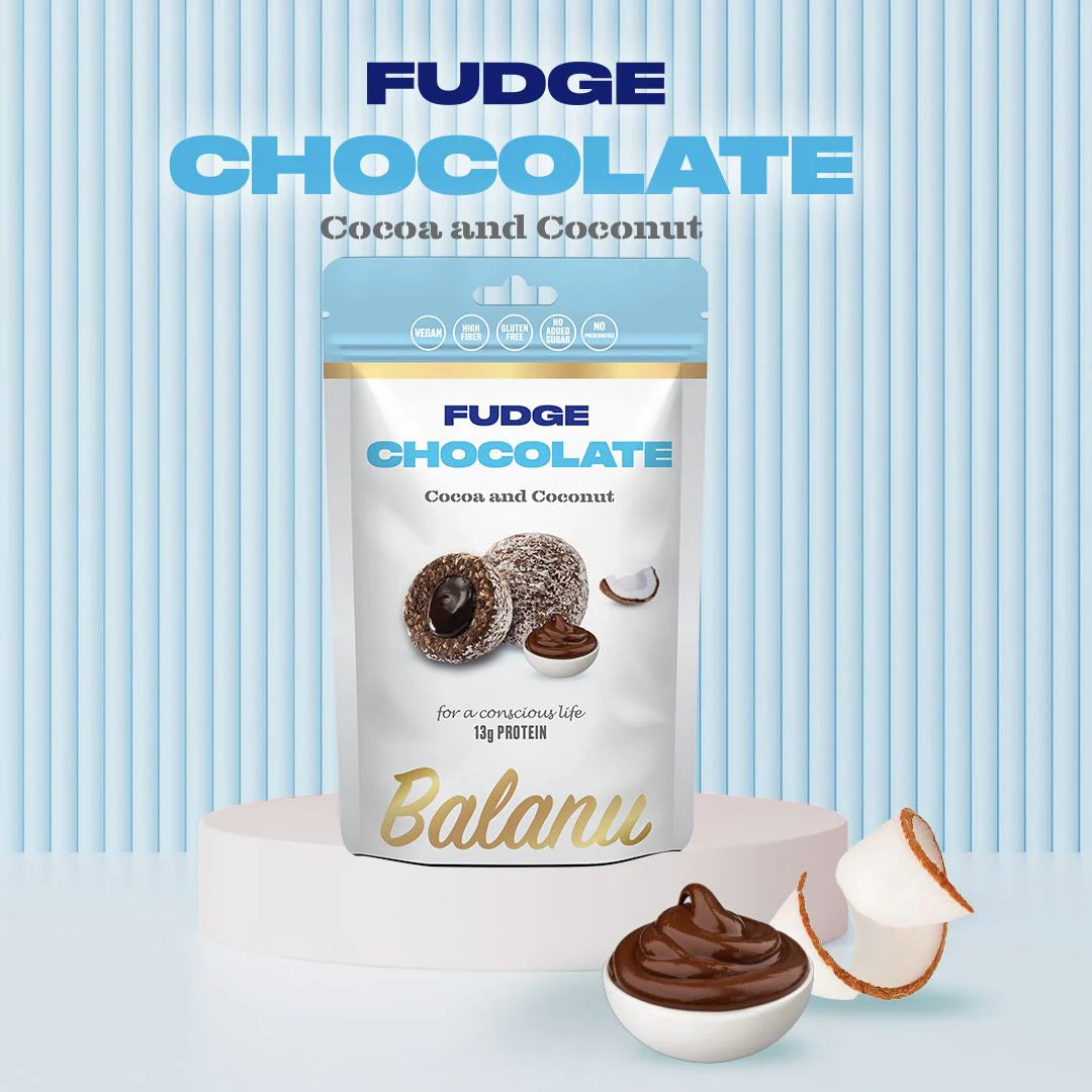 Balanu Fudge Chocolate Cocoa and Coconut 110g (2275)