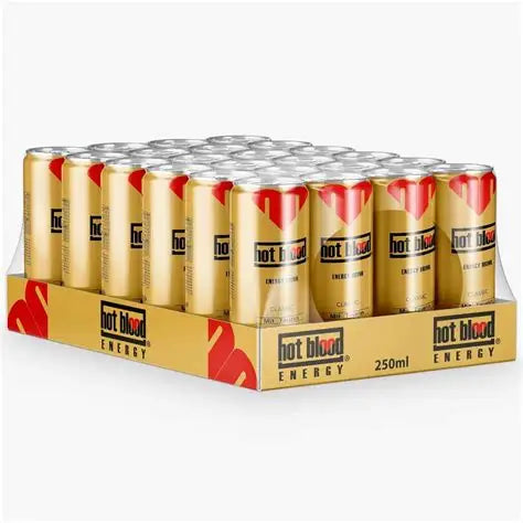 Hot Blood Energy Drink (24x250ml) (1580)