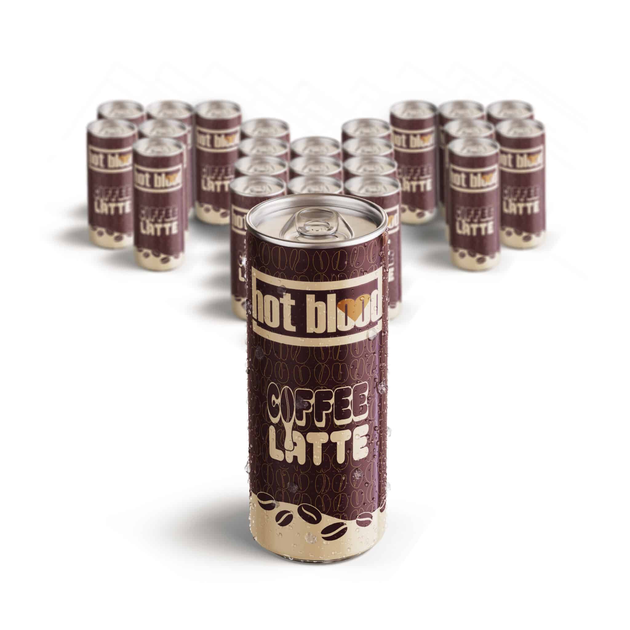 Hot Blood Coffee Latte (24x250ml) (1584)