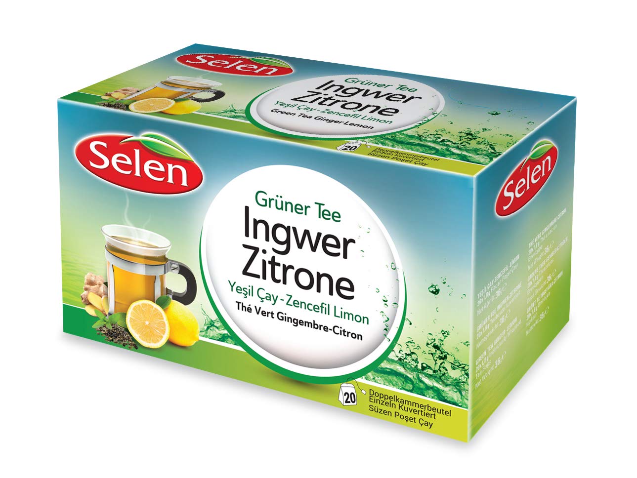 Selen Grüner Tee Ingwer-Zitrone (3787)