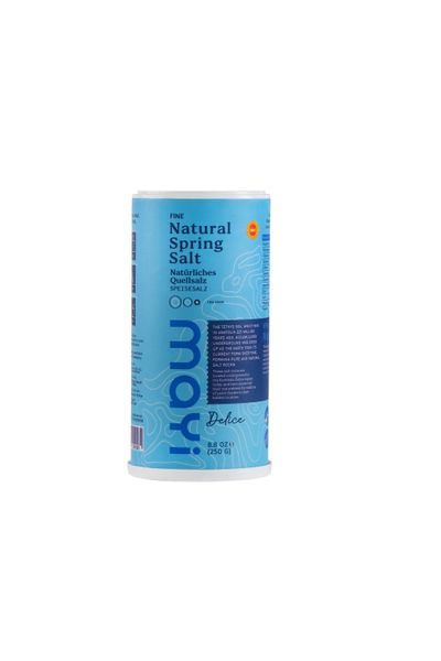 Mayi Quellsalz fein und jodiert mit Salzstreuer-Öğütülmüş Sofra Tuzu (24x250g) (4755)