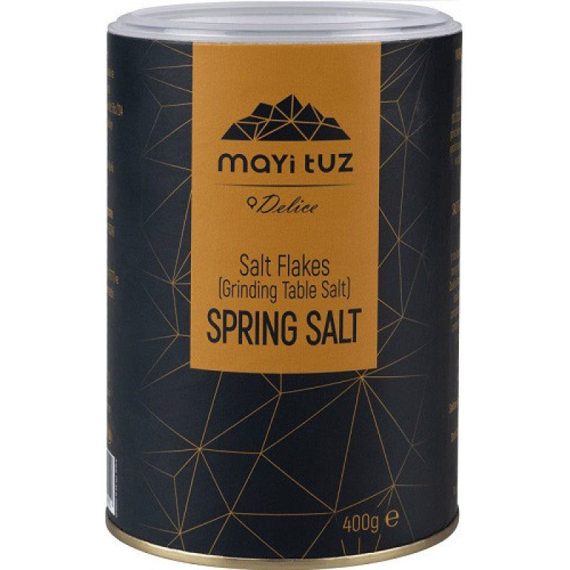 Mayi Salzflocken Blattform-Sofrada Öğütme Yaprak Tuz (12x400g) (4825)